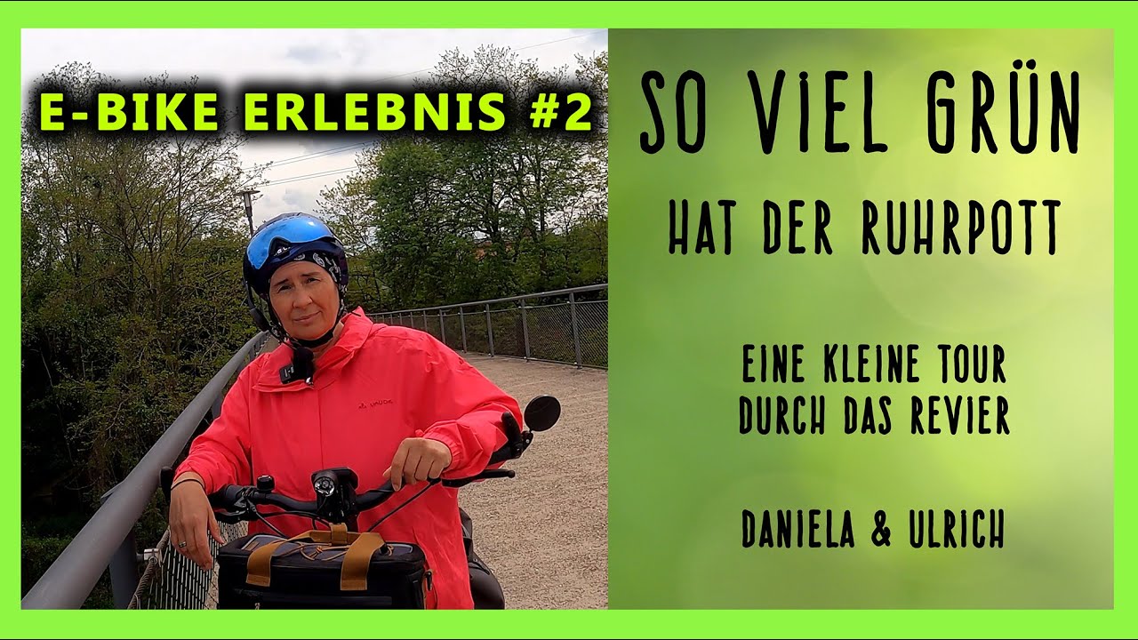 E-Bike Tour- Eigentlich Grubentour / So viel grün hat der Ruhrpott zu bieten.  Bikes Riese & Müller
