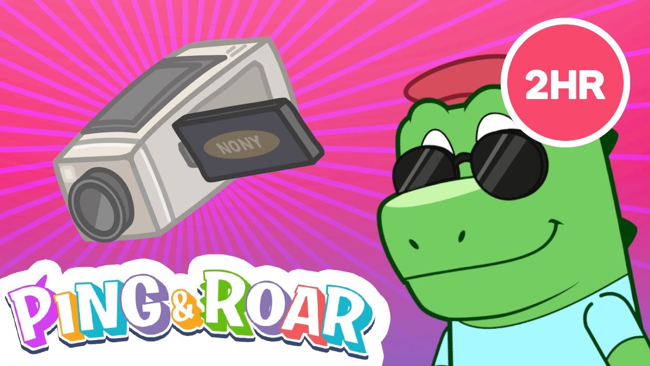 👯‍♀️ Ping & Roar 2-Hour Compilation | Rainbow Jump for GIRL POWER 🌸 | Celebrate Women’s Day! 🦖🦄 I 33