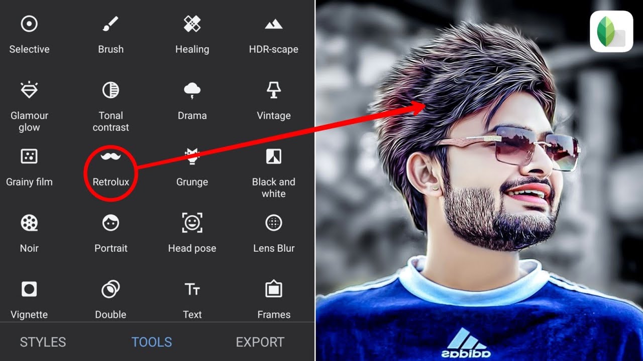Snapseed Hair Style Editing | Snapseed Oil Hair + Face White Photo Editing | Snapseed Photo Editing