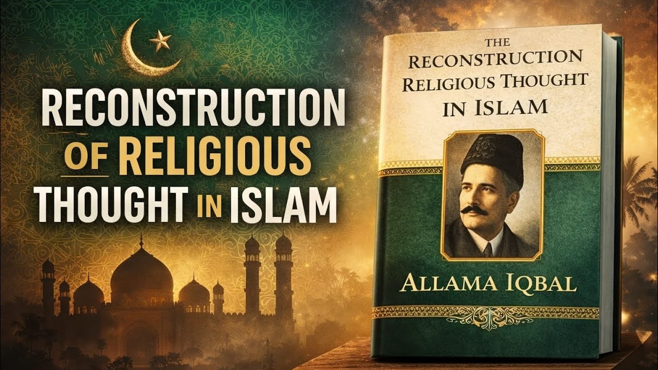 The Reconstruction of Religious Thought in Islam By Dr Allama Muhammad Iqbal /Urdu Summary 