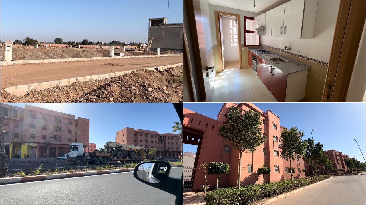 شقق السكن الاقتصادي للبيع في جهة مراكش ابتداء من 18 مليون /بقع ارضية سكنية وتجارية تبدأ من 14 مليون