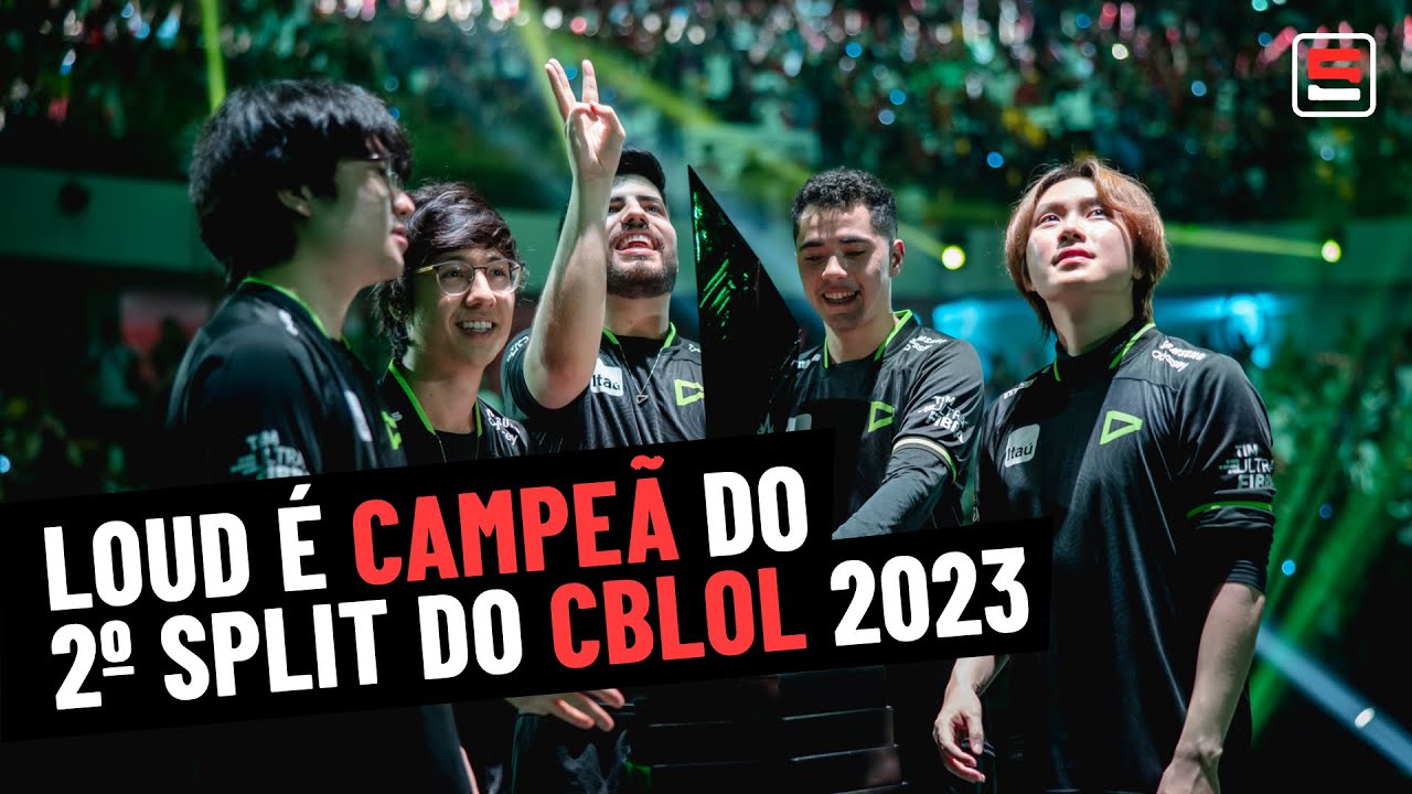 LOUD &Eacute; TRICAMPE&Atilde; DO CBLOL! | Grande Final do CBLOL 2023 &ndash; paiN x LOUD