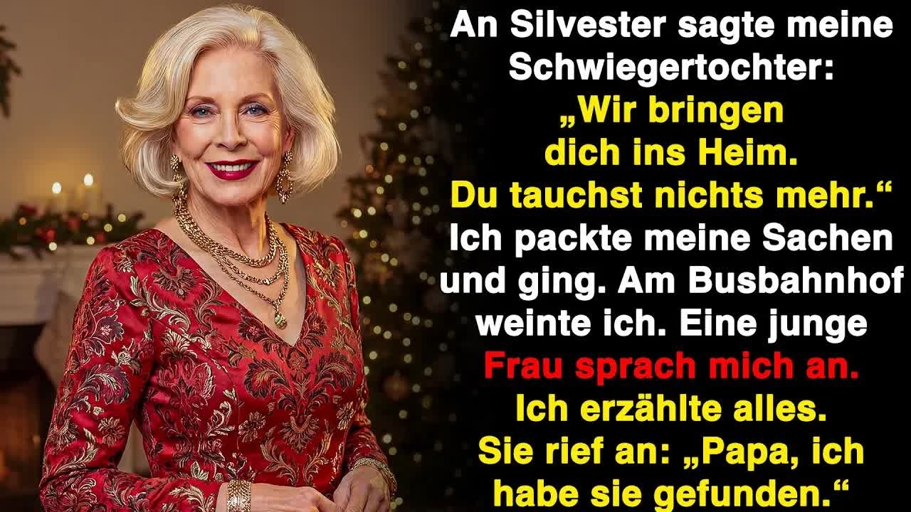 „Wir bringen dich ins Heim  Du wirst nicht mehr gebraucht “ Dann …