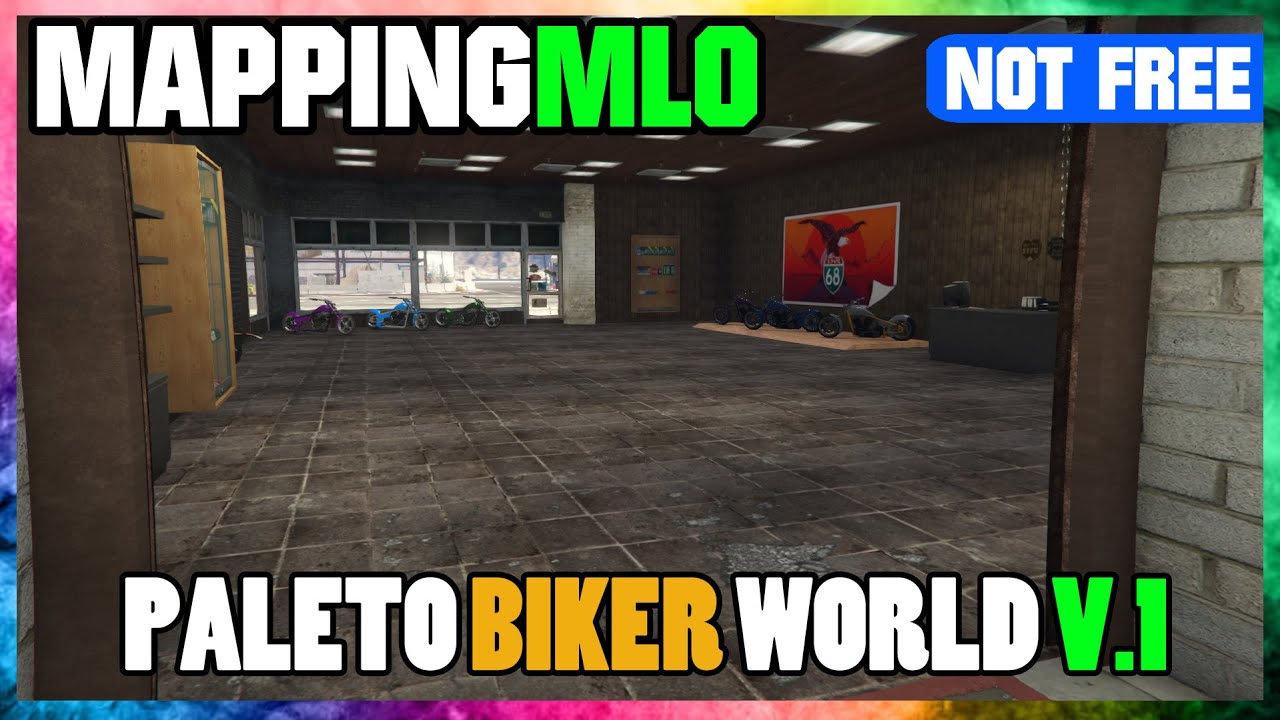 Patoche MLO Paleto Biker World V1 + Tuto logo