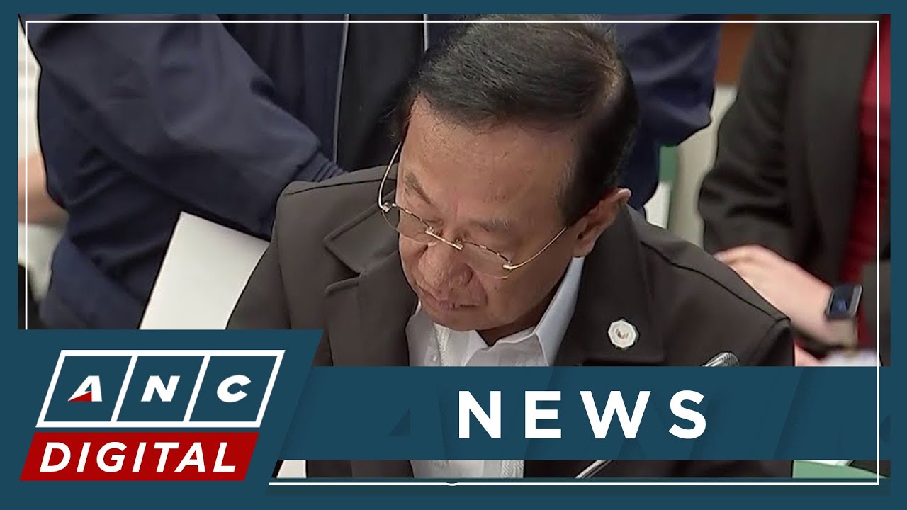 LOOK: Ex-DPWH Sec. Manuel Bonoan now at Senate as Blue Ribbon Committee set to resume probe | ANC