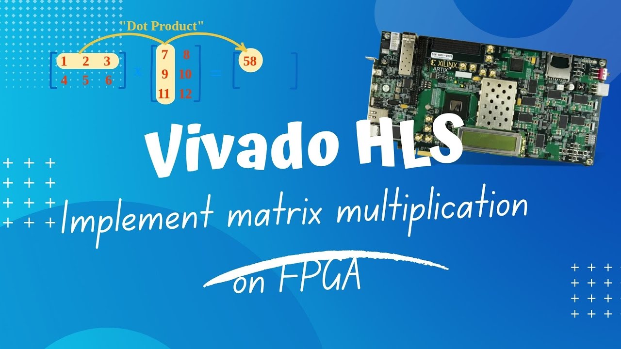 Implement Matrix Multiplication on FPGA using Vivado HLS | Step-by-Step Tutorial