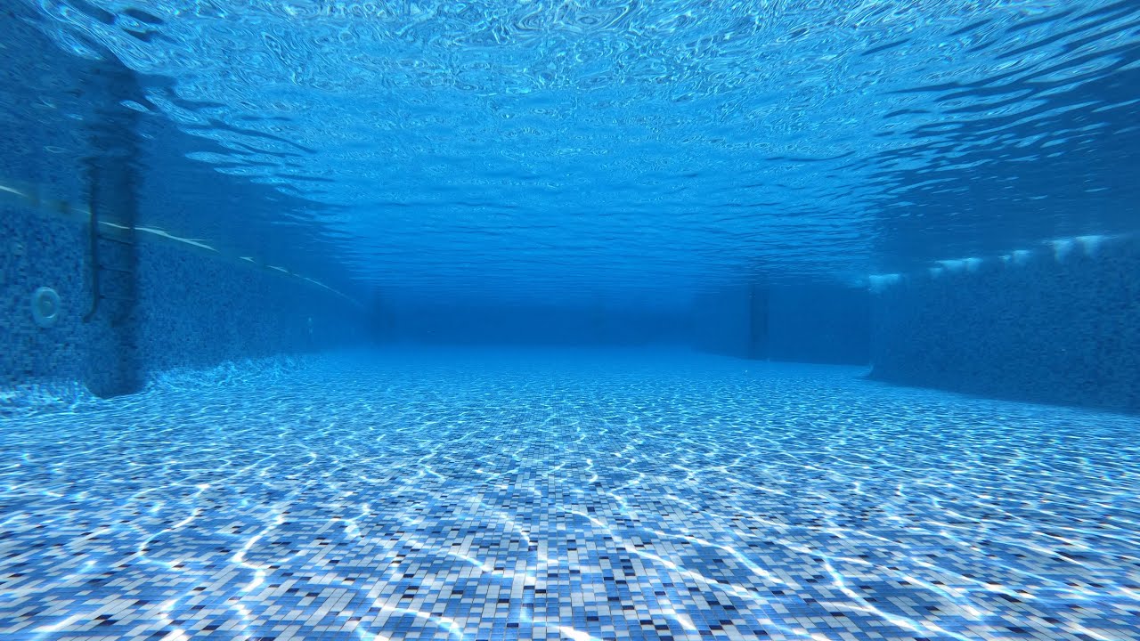 Underwater Swimming Pool Ambience & Sounds | Water, Swim, Sleep | White Noise | 12 Hours