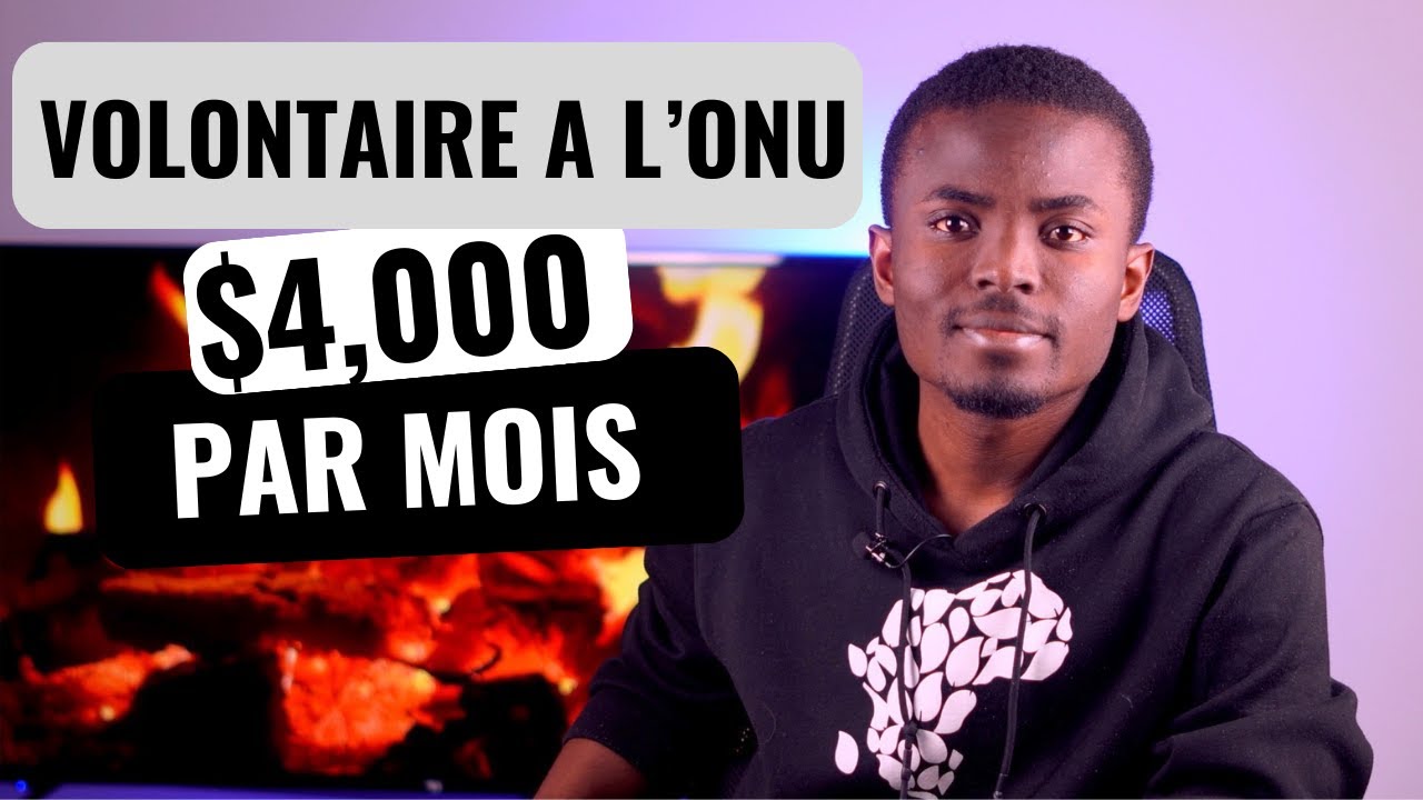 4000$ par mois pour un volontaire des Nations Unies ?