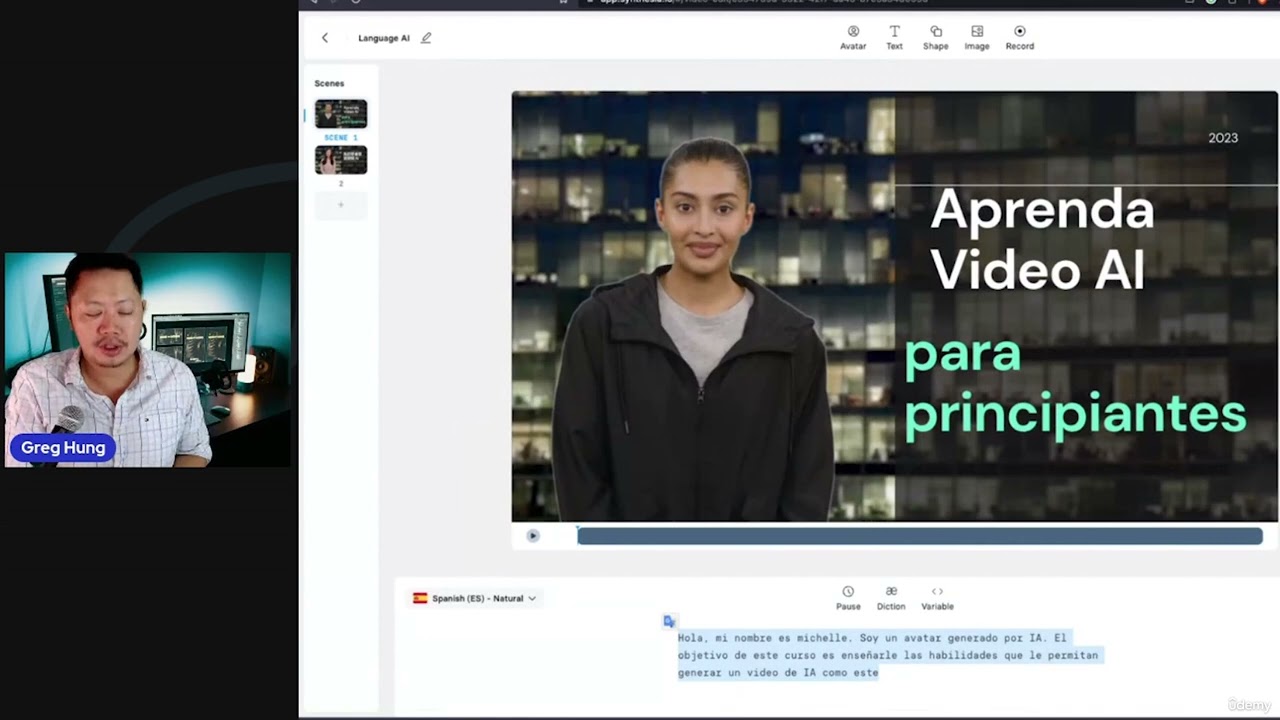 6. How to Produce AI Video in other languages Fluently