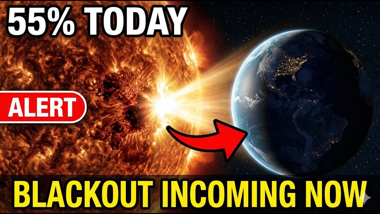 BLACKOUT RISK! Beta-Gamma Rays &mdash; 55% Chance TODAY