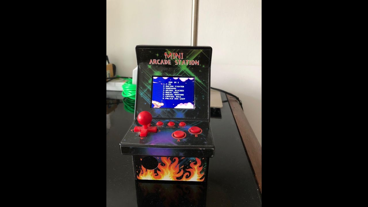 Mini Arcade Station Console with Pre-Installed 200 Arcade Games. #Shorts