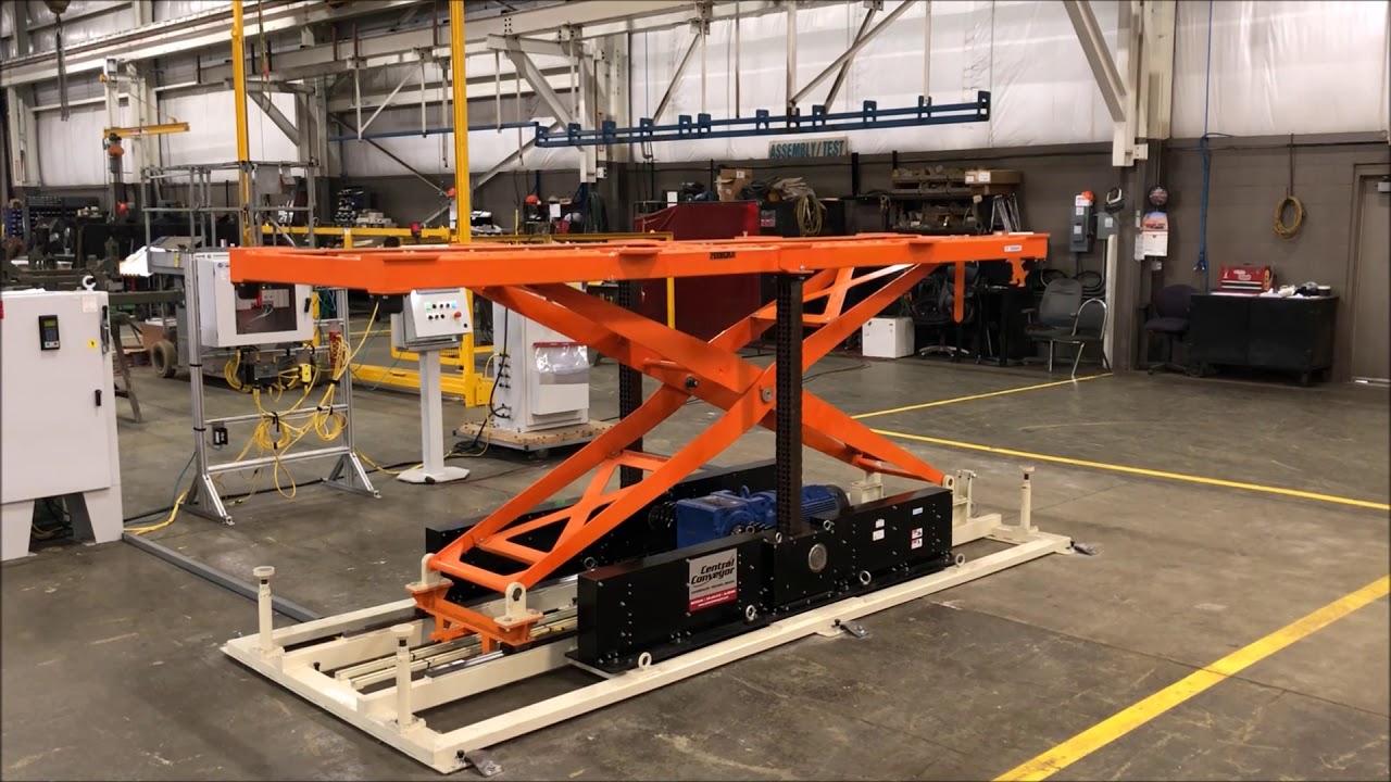 Central Conveyor - Tsubaki Zip Chain Lifter