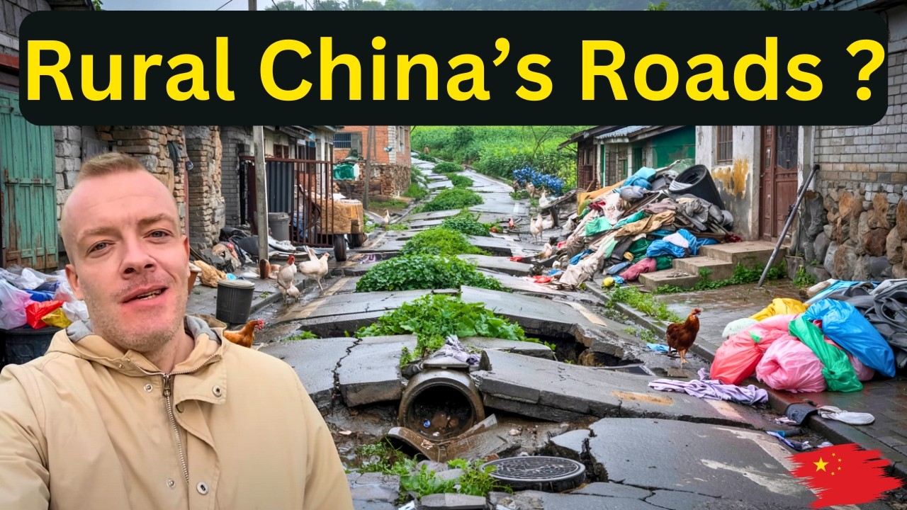 Rural China's Shocking Roads, Footpaths and Infrastructure