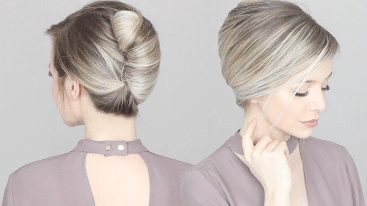 HOW TO: French Twist Updo Hair Tutorial