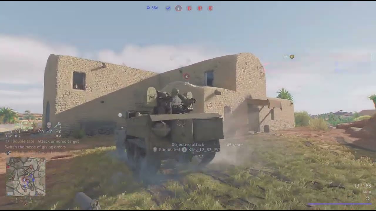 Enlisted(PS5)TUNISIA(Axis BR2) Kahif cave village East(Invasion)Attack/No Commentary2602131436
