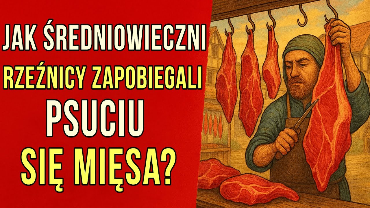 Jak średniowieczni rzeźnicy zapobiegali psuciu się mięsa?