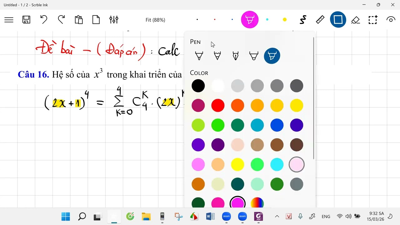 Toán lớp 10