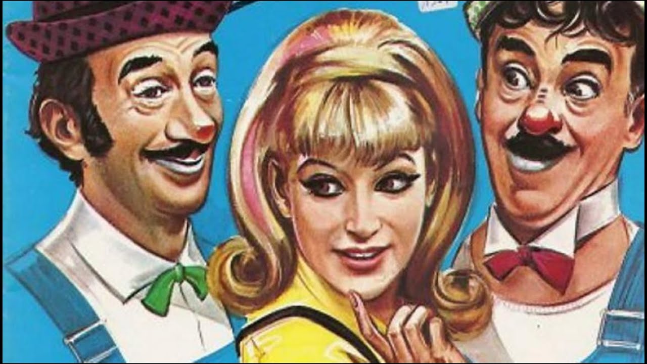 Les Bario, un célèbre trio de clowns des années 60 et 70