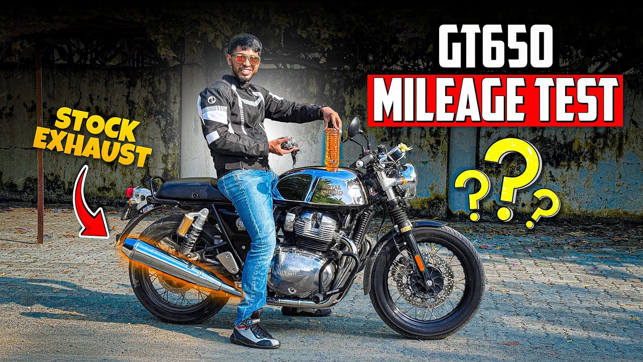 Continental GT 650 Mileage Test | 1 litre Petrol 🤯shocking results