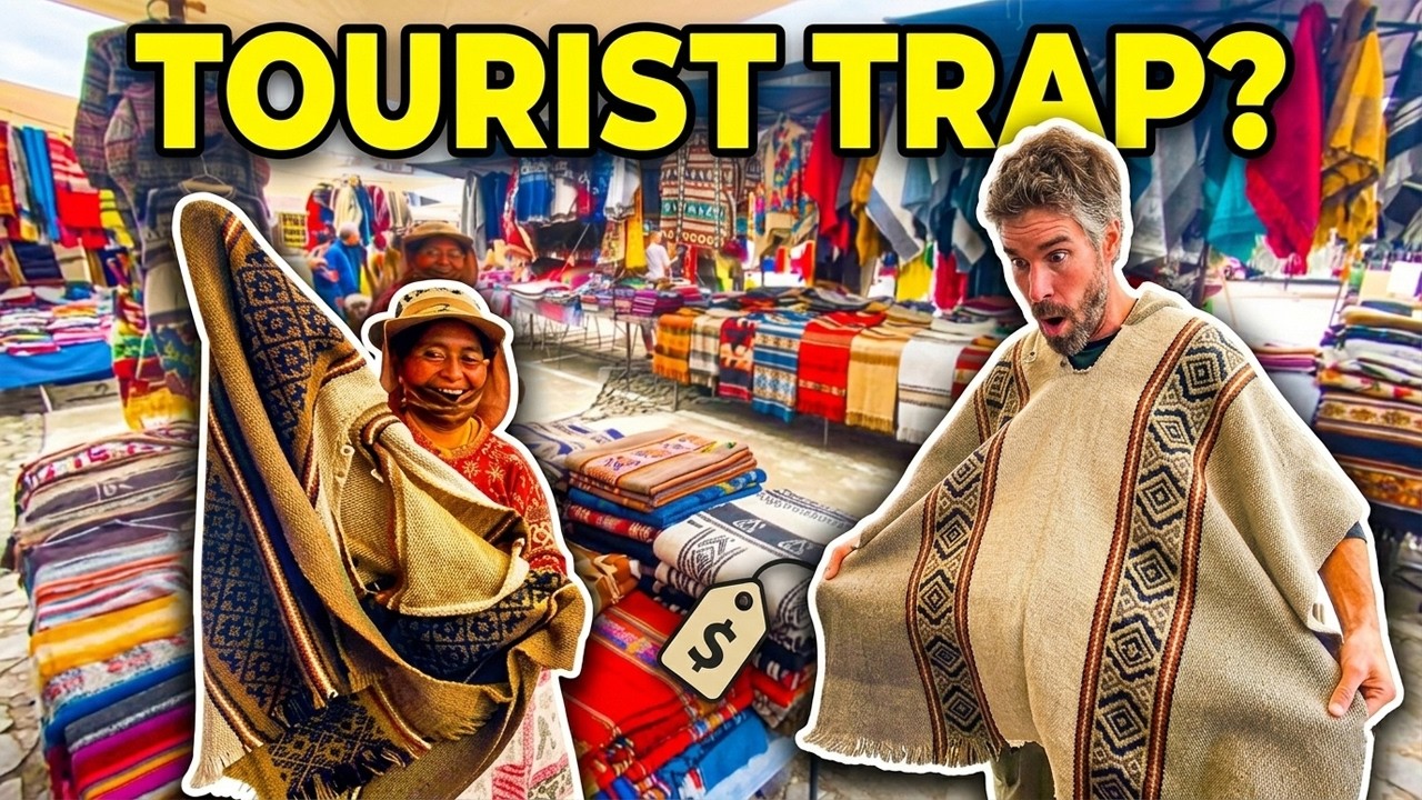 Otavalo Market, Ecuador 🇪🇨 Subtítulos (ESP)(ENG)