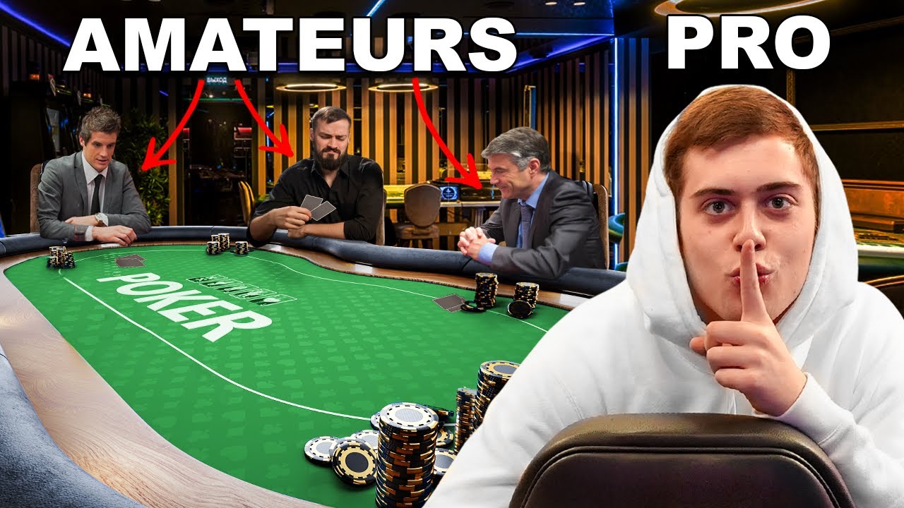 I Went UNDERCOVER in a High Stakes Poker Game!