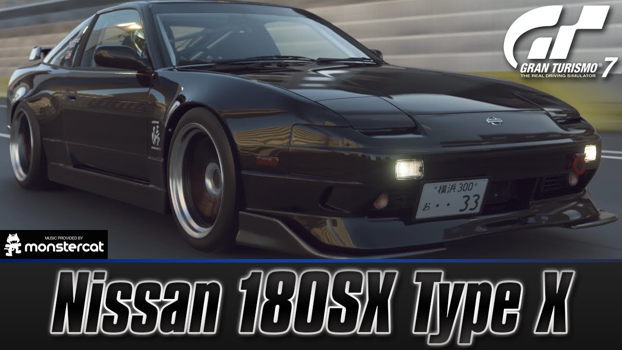 Gran Turismo 7 - Nissan 180SX Type X | CUSTOMIZATION | FULLY UPGRADED | 90s ANTI-LAG SR20DET