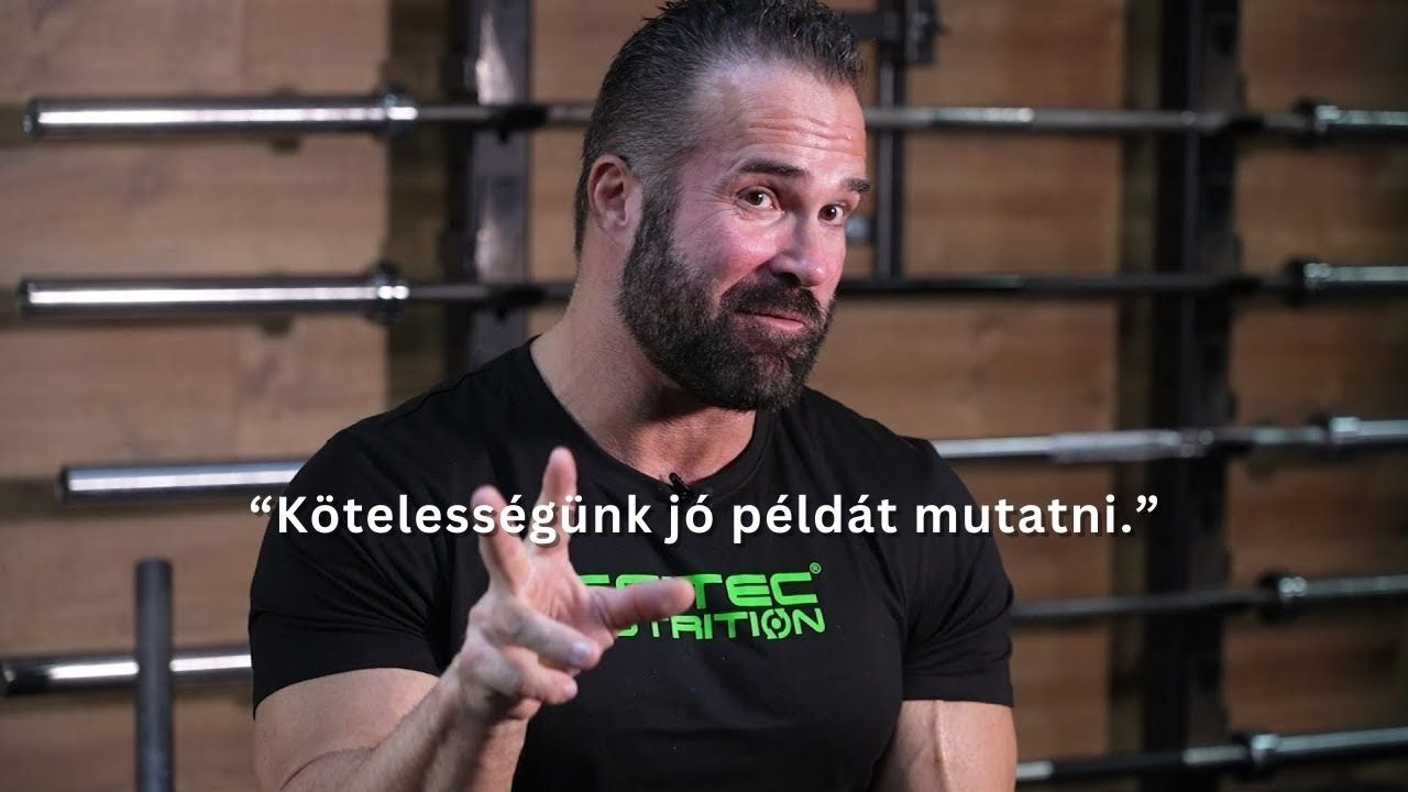 Kötelességünk jó példát mutatni – mondja Kathi Béla, erőemelő és testépítő bajnok