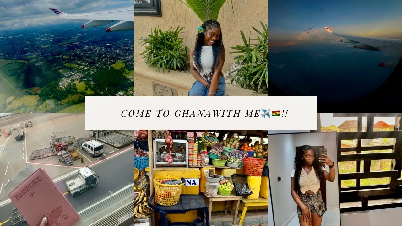 TRAVEL TO GHANA WITH ME|| THE BEST AIRPORT VLOG✈️🇬🇭!!!