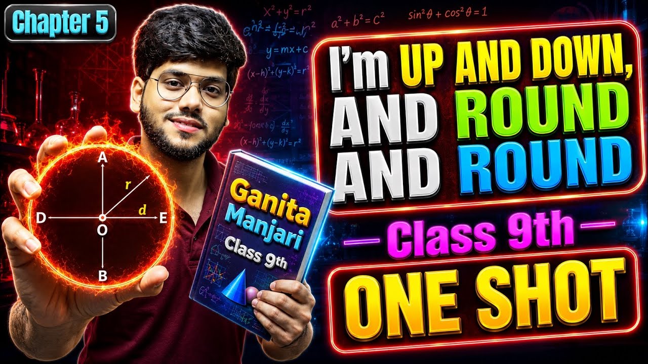 I am up and Down and Round and Round Class 9 | One Shot | Chapter 5 | @MathsFuture 