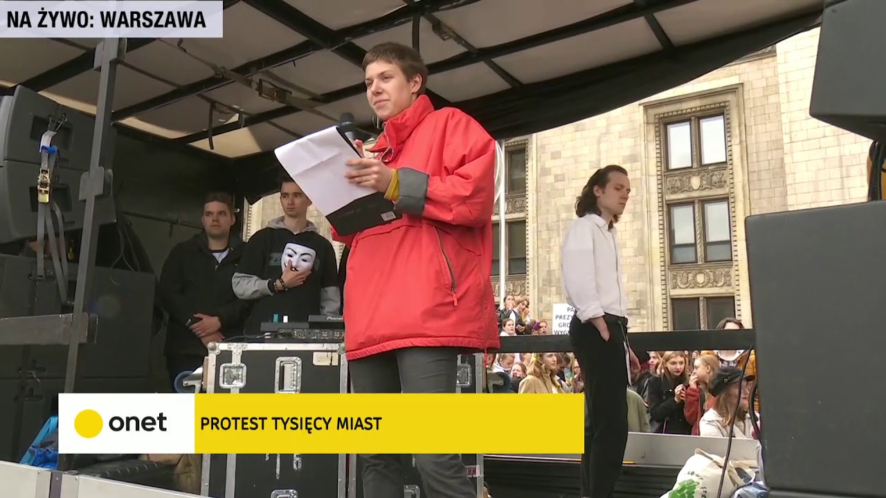 Młodzieżowy Strajk Klimatyczny. Protest Tysięcy Miast w Warszawie