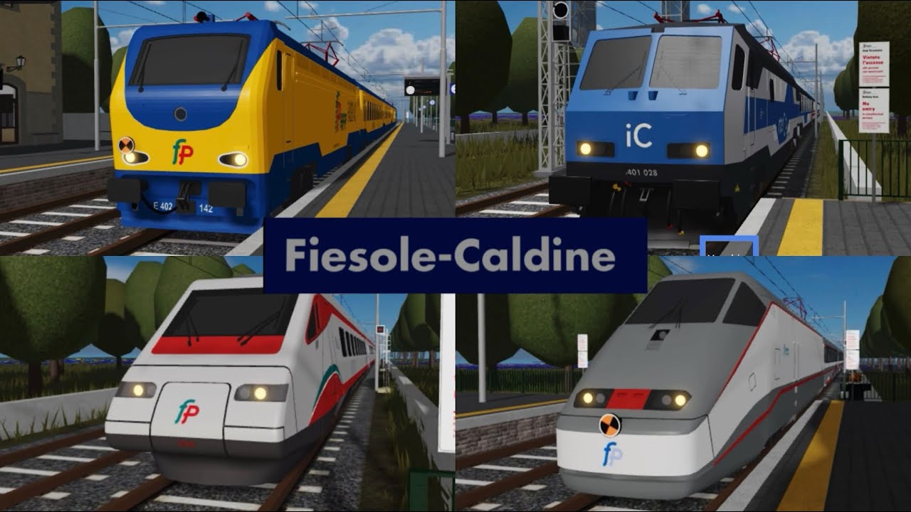 Treni in transito a Fiesole-caldine 