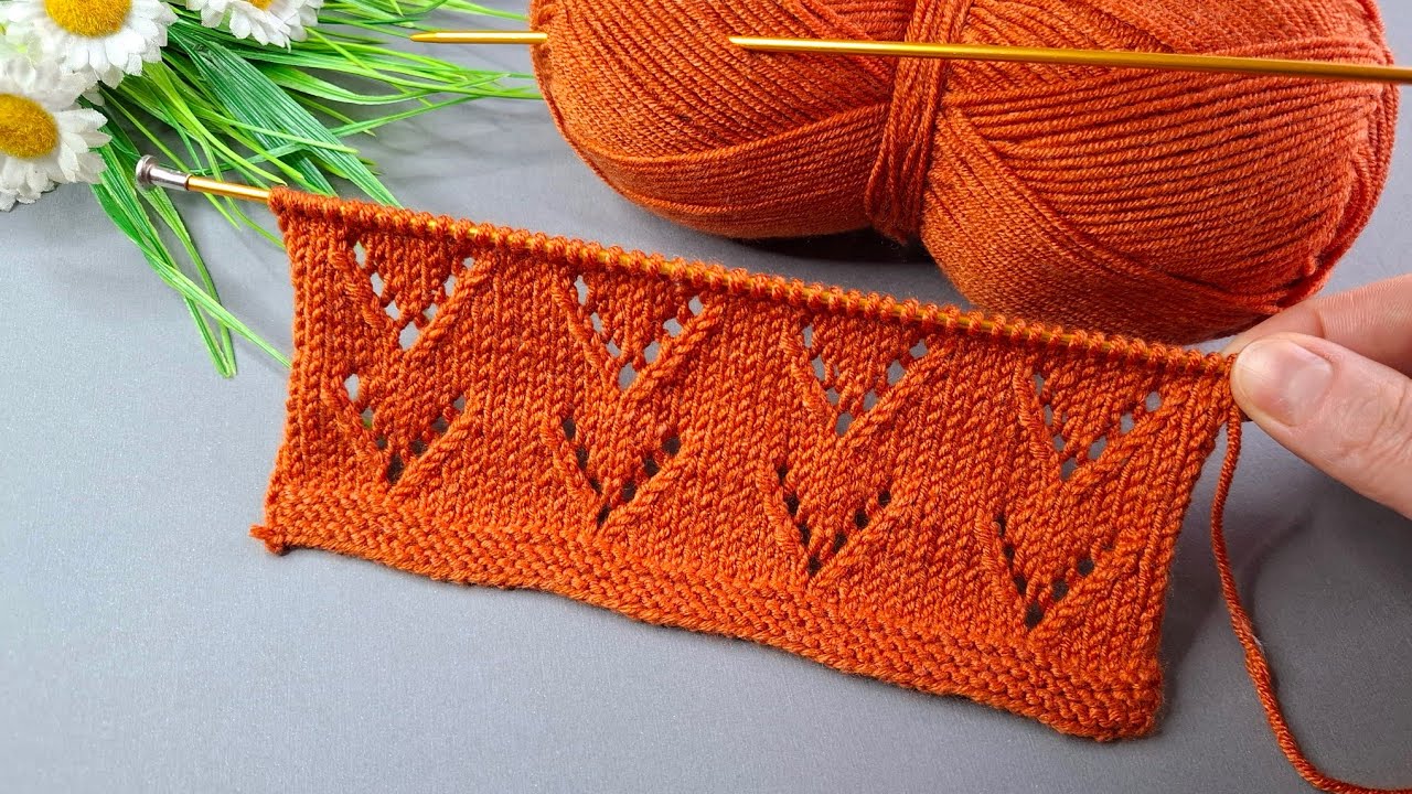 İki şiş kolay örgü yelek model anlatımı ✅️Eays knitting crochet patterns