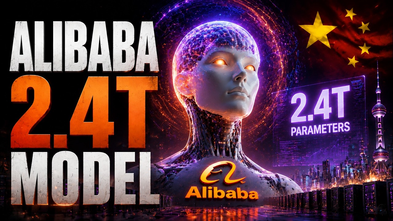 Alibaba's 2.4 Trillion Parameter AI Model Just Changed the Race