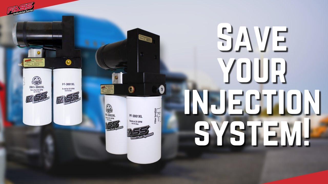 FASS Industrial Series Systems for Detroit, Paccar, CAT, and more!