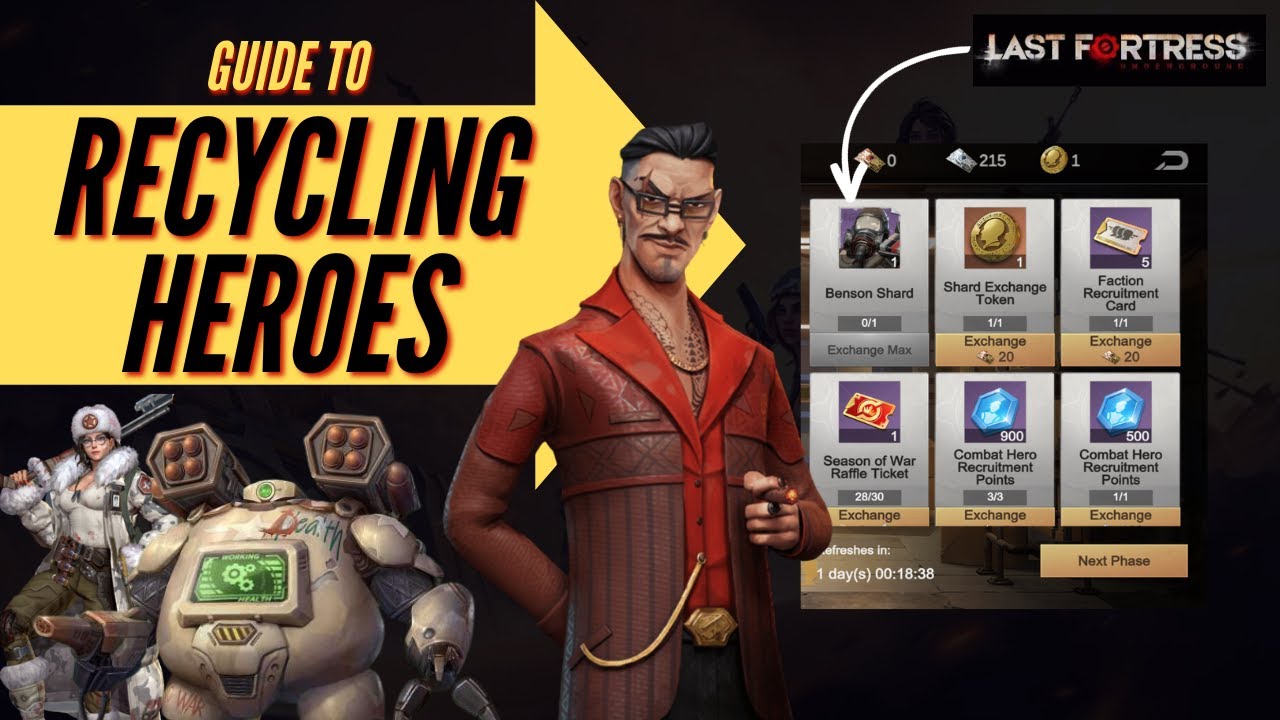 Recycling Heroes | Last Fortress Underground | Gameplay Tutorial