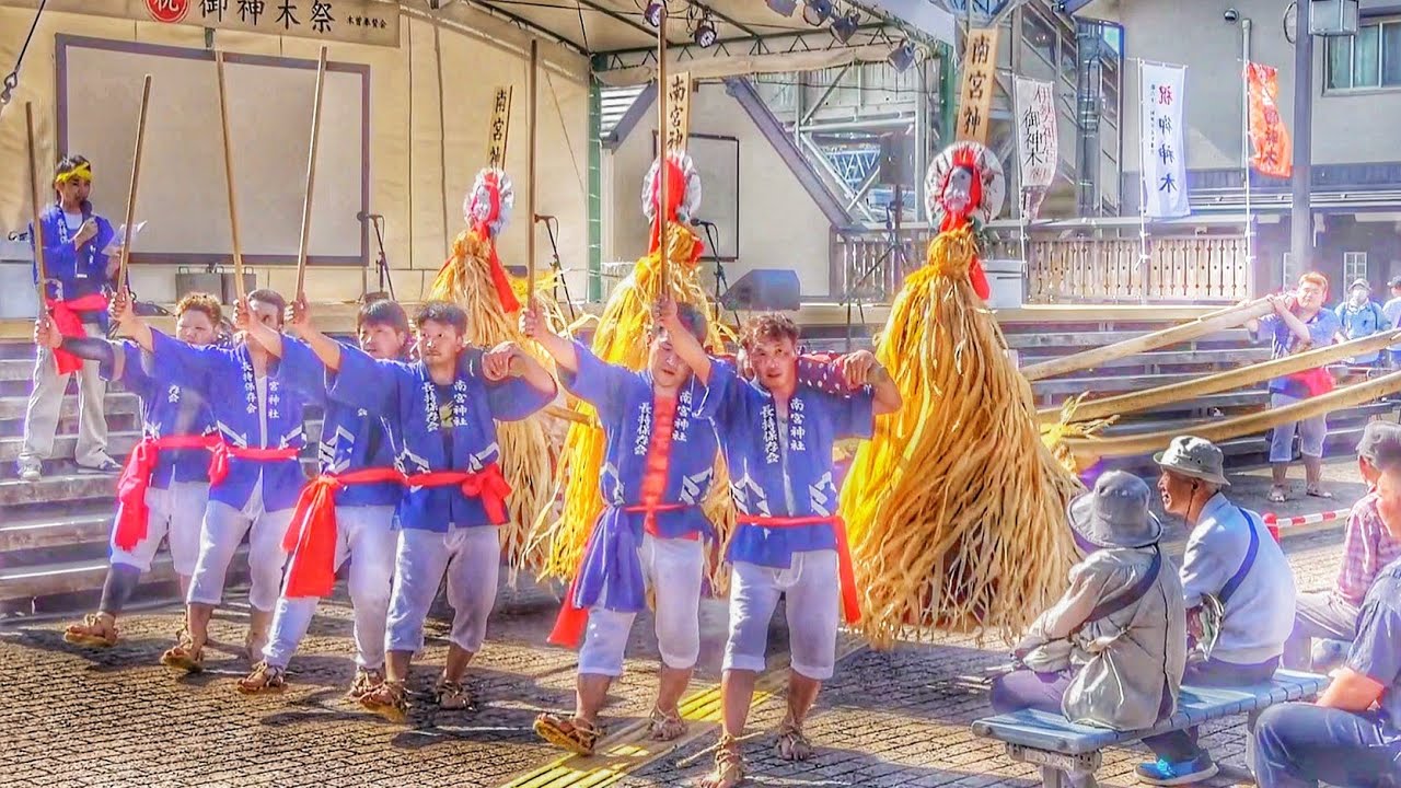 2025.6.05 長野県 上松町 御神木祭 【宮ノ越 長持】(長野県木曽郡木曽町) 木曽芸能祭 上松駅前 第63回神宮式年遷宮 伊勢神宮