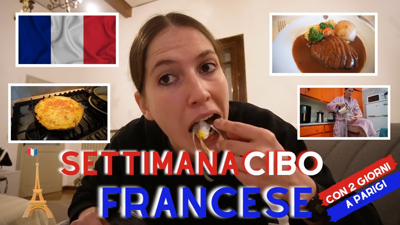 Cosa si mangia in Francia? Ho mangiato SOLO CIBO FRANCESE per una SETTIMANA! (2 GIORNI A PARIGI)