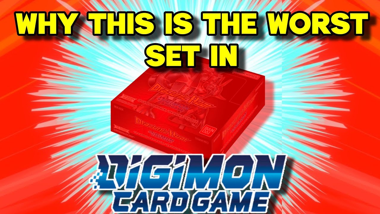 Какой набор карт из когда-либо выпущенных является худшим? [Digimon TCG]