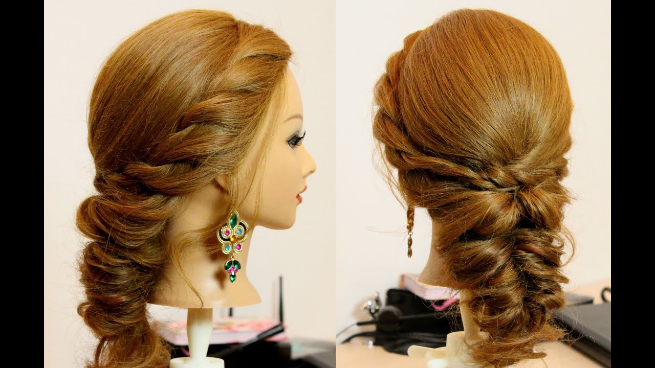 Easy everyday hairstyle for long medium hair tutorial