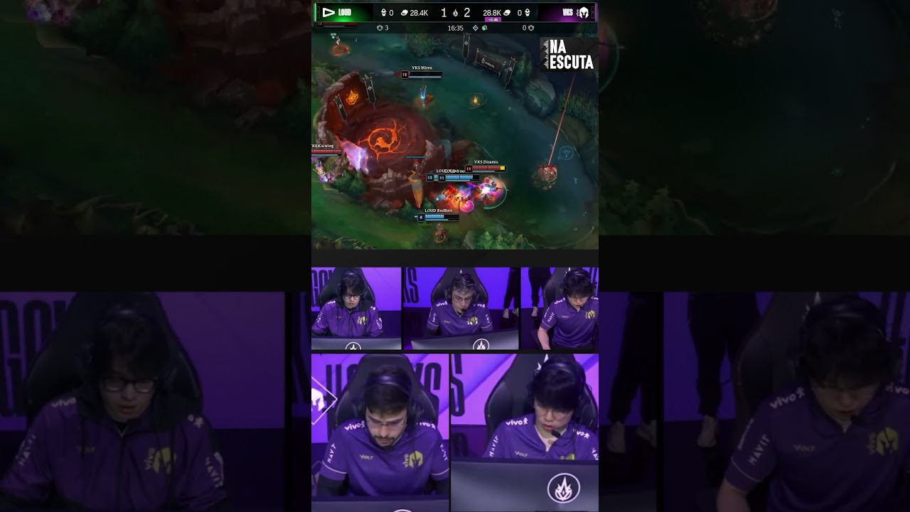 O JOGO &Eacute; NO LIMITE! | Na Escuta - Copa #CBLOL