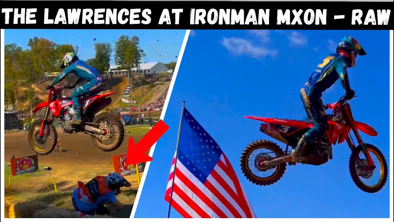 СТРАШНАЯ ЕЗДА ДЖЕТТА ЛОУРЕНСА! Братья Лоуренс заставляют Ironman Motocross of Nations выглядеть П...