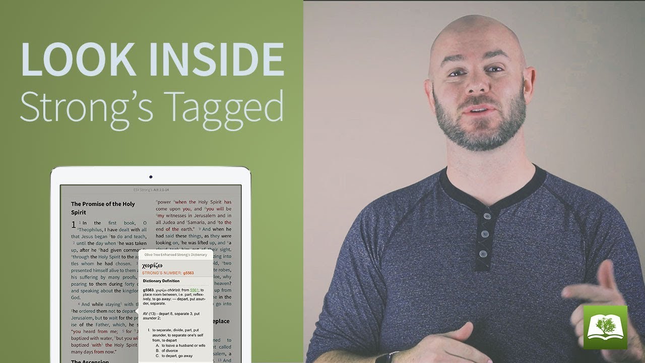 Look Inside: Strong's Tagged Bibles