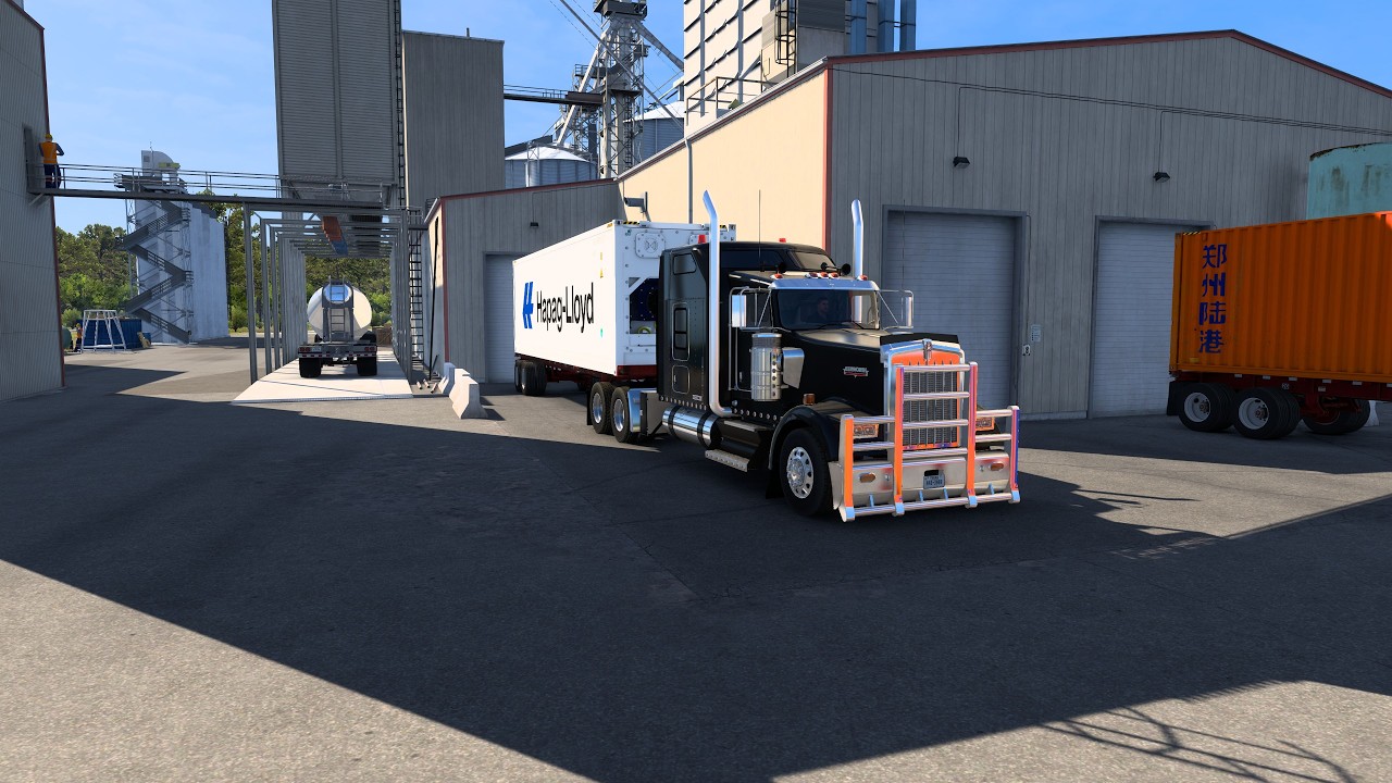 American Truck Simulator Ride Along  Iconic Kenworth W900 with Noisy CAT C16