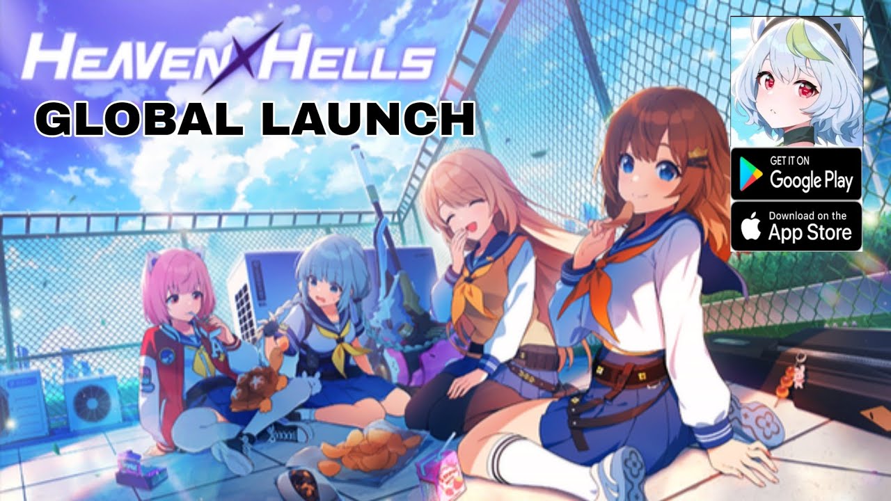 HEAVENHELLS Anime Squad RPG Gameplay - Global Launch RPG Game Android iOS