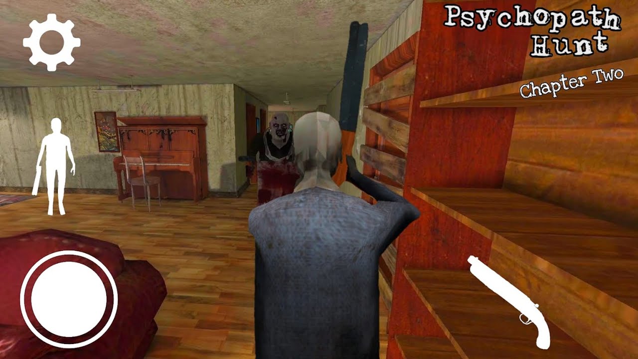 Playing As “Shooter Grandpa” In Psychopath Hunt Chapter 2 | Shooter Grandpa Vs Shooter Psychopath