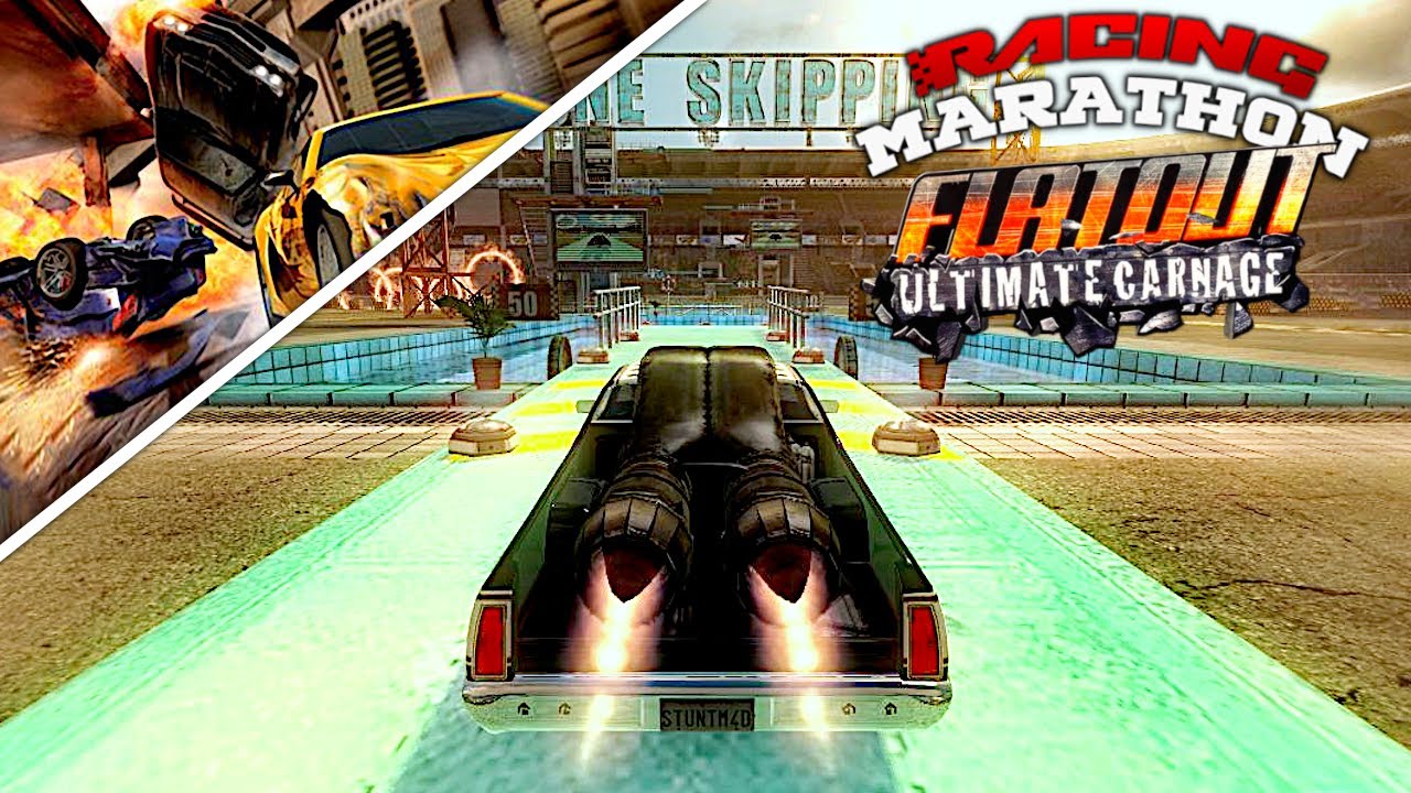 Crashes and stunts are pure fun! Flatout: Ultimate Carnage - Racing Marathon 2020