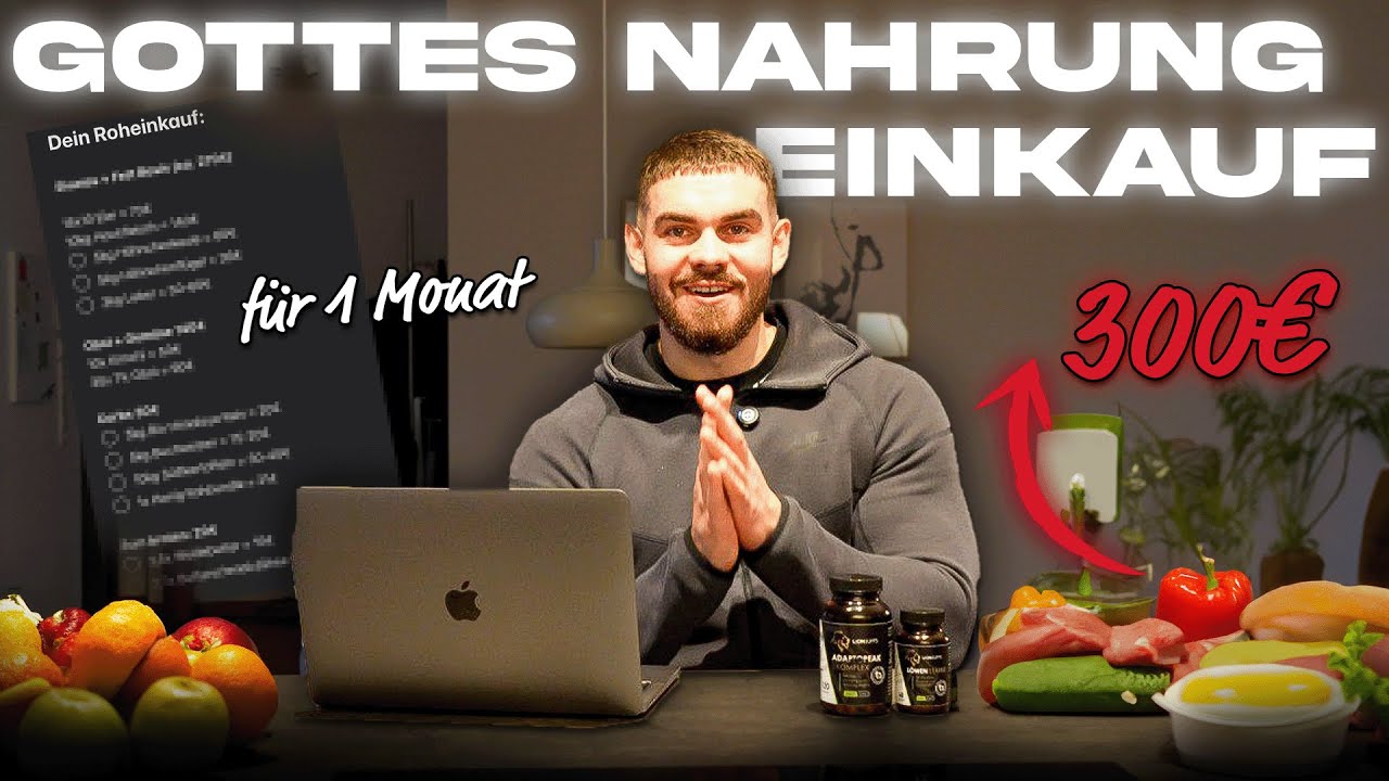 Gesunde Ern&auml;hrung ist nicht teuer! I Coach Andy's Einkaufsliste