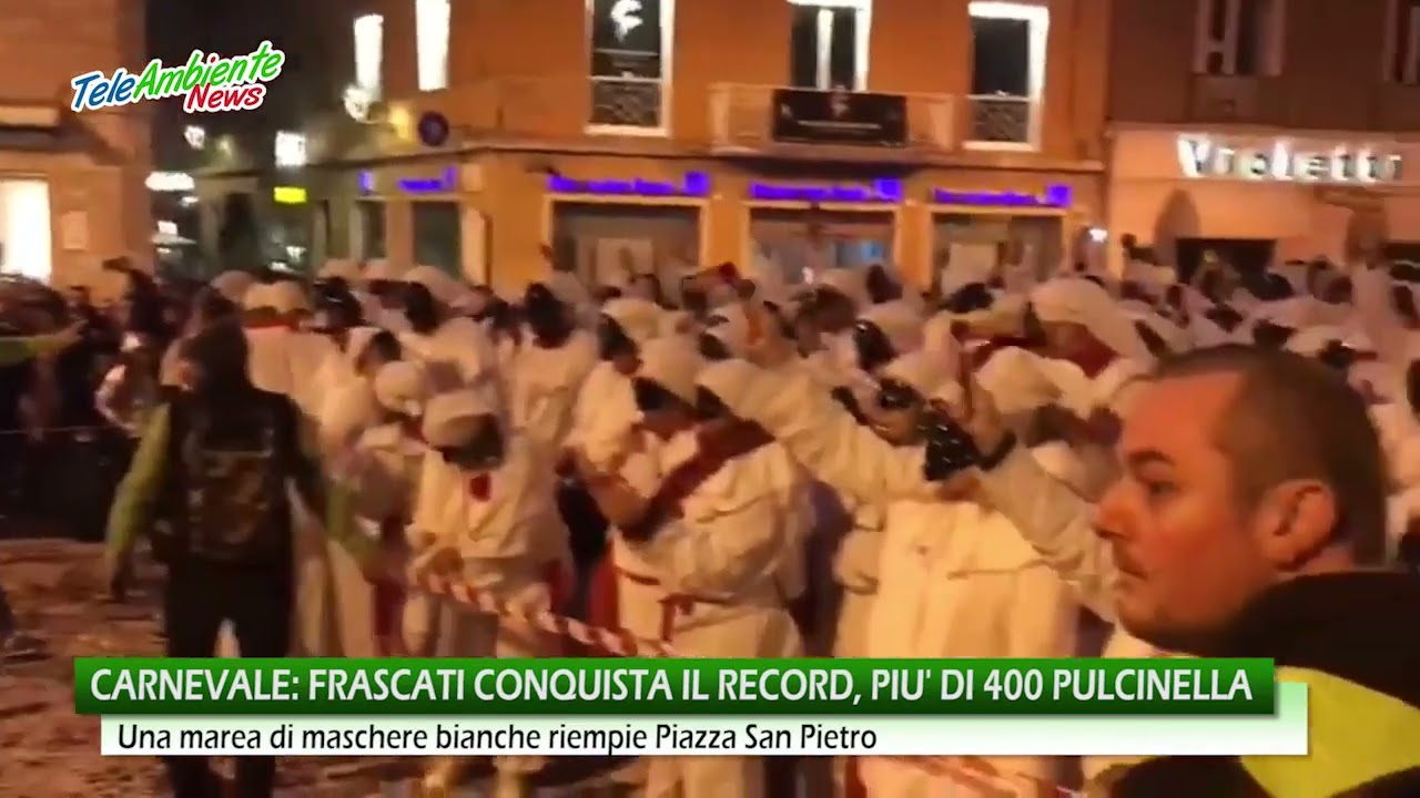 Carnevale di Frascati The Guinness World Records 2020, Italy PULCINELLA