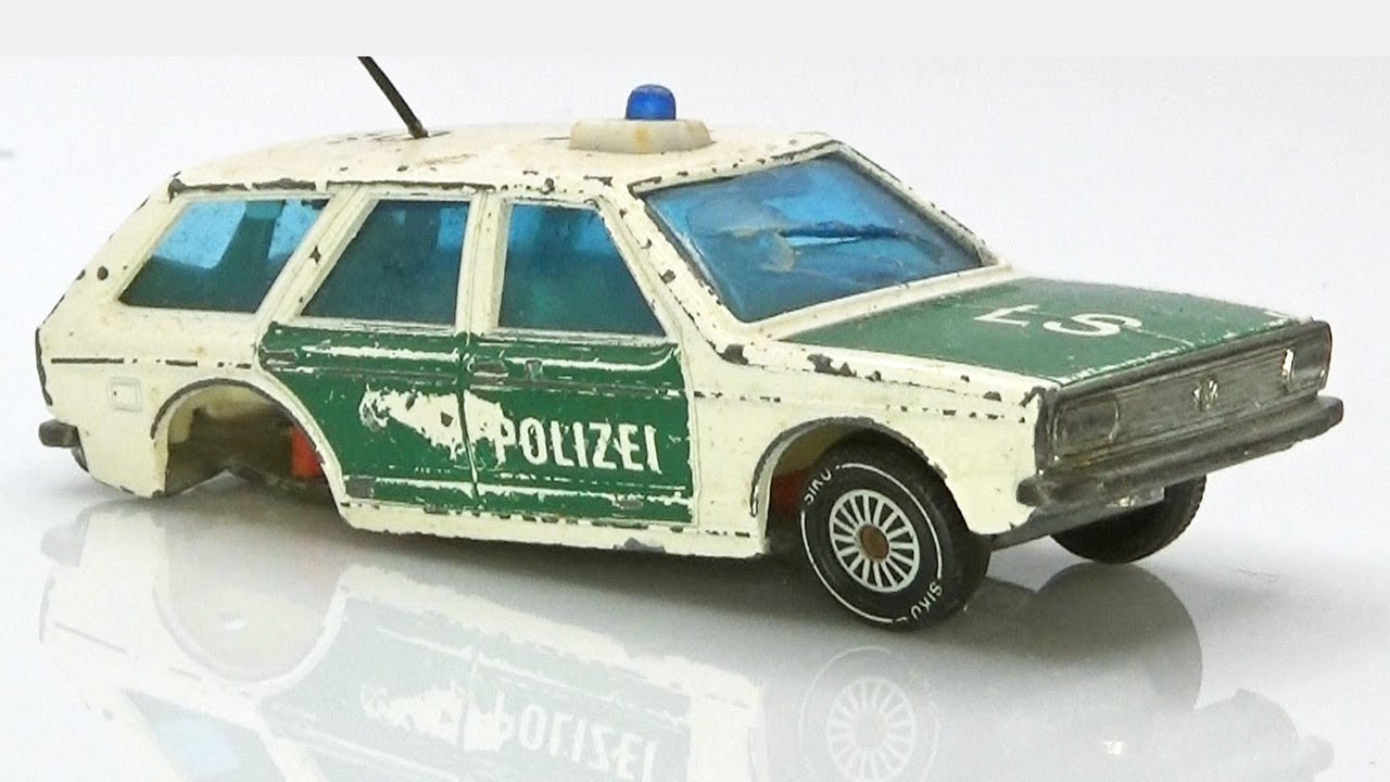 Siku Volkswagen Passat Variant Police. Реставрация литой модели.