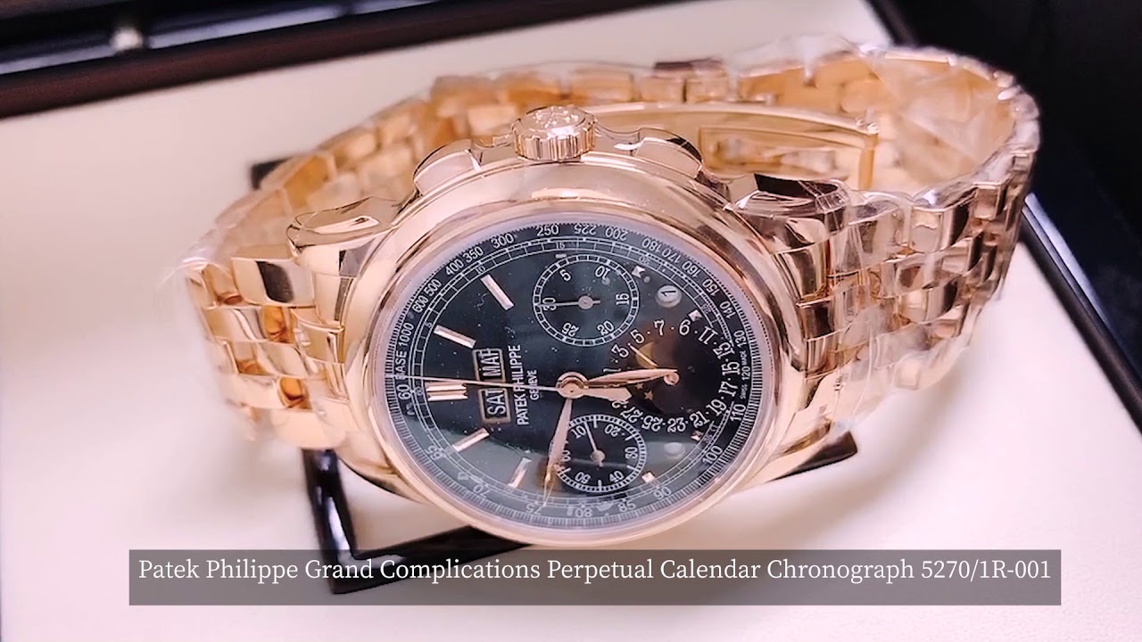 Patek Philippe Grand Complications Perpetual Chronograph 5270-1R Watch Review